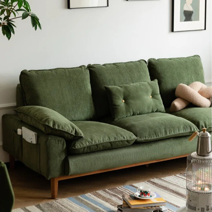 Comfortable Small Unit Fabric Sofa