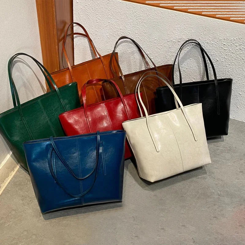 Genuine Leather Large Tote Bags