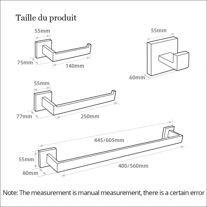 Rose Gold Stainless Steel Beautiful Wall Hook  Bathroom Accessories