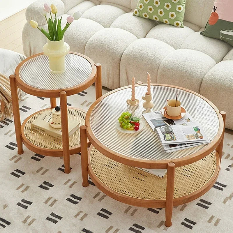 Rattan Woven Coffee Table