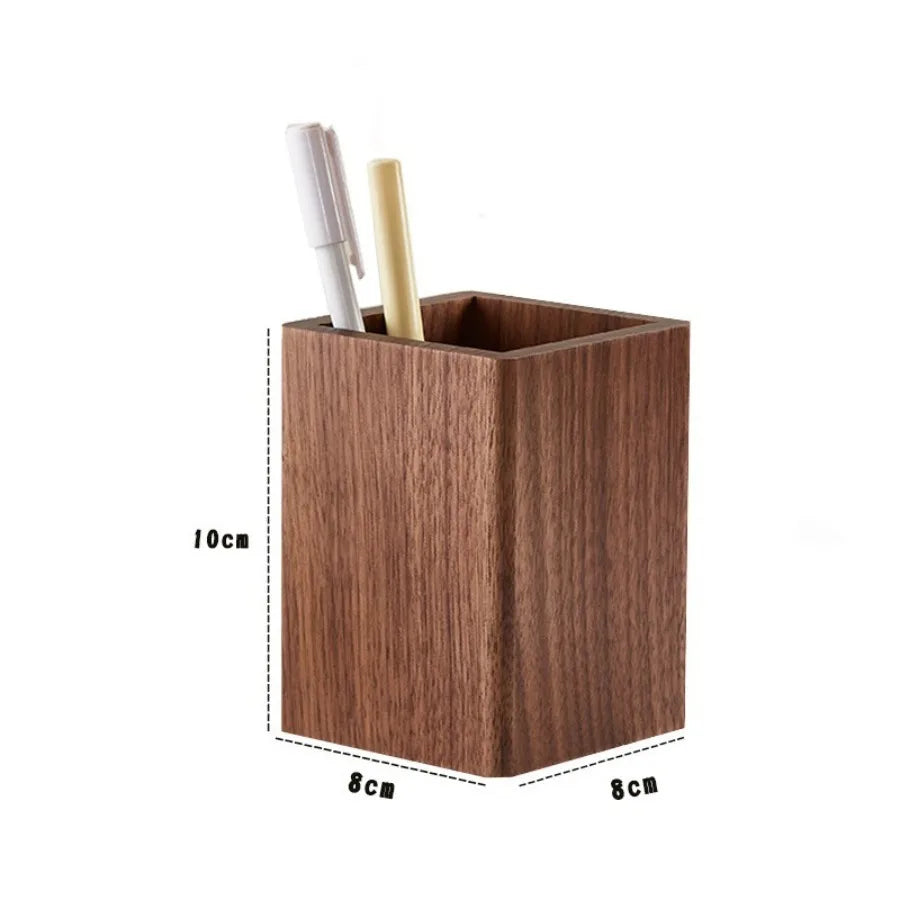 Walnut Wood Pen Holder