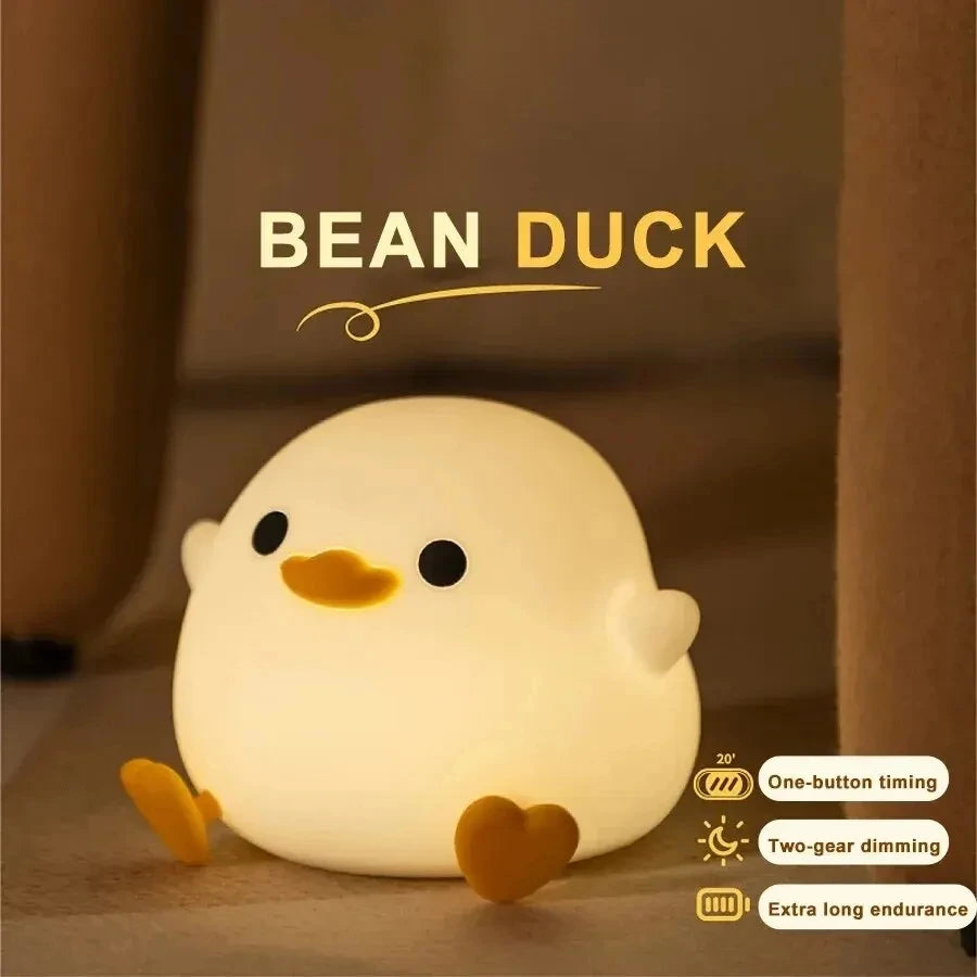 DoDo Duck Silicone LED Bedside Lamp