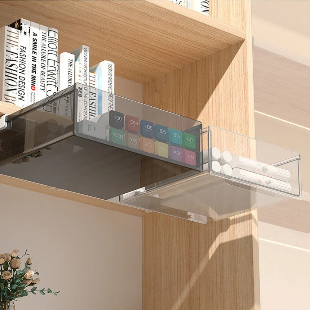 Under-desk Drawer Storage Box