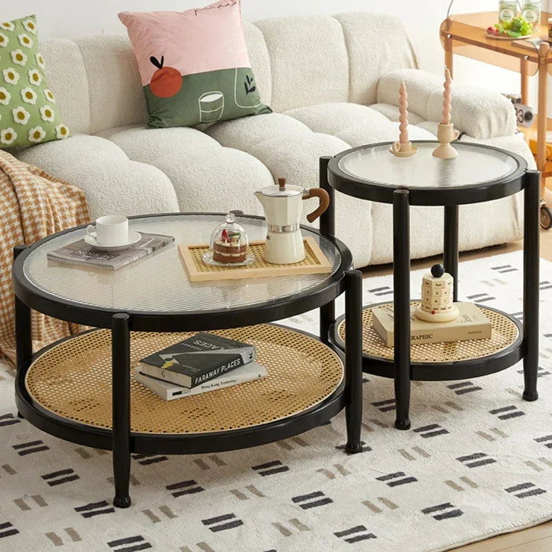 Rattan Woven Coffee Table