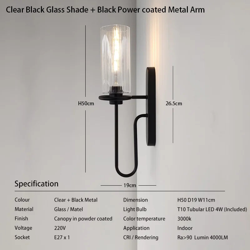 Luxury wall sconces Shadow Modern nordic  lamp