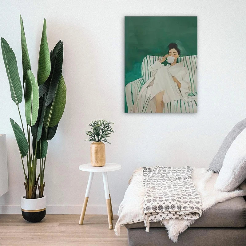 Abstract Character Canvas Wall Art,